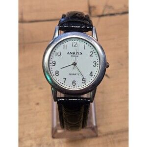 Anriya Milan Watch 35mm Analog Watch. New Battery. NOS.